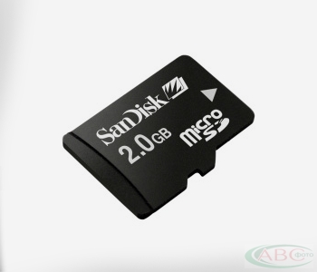 Цена: $ 10. SanDisk MicroSD card 2GB+adapter Карта памяти