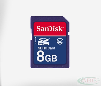 Цена: $ 17. SanDisk SDHC card 8Gb Карта памяти