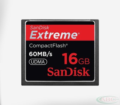Цена: $ 106. SanDisk CF card 16 Gb Extreme (60Mb/s) Карта памяти