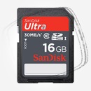Цена: $ 41. SanDisk SDHC card 16Gb Ultra Карта памяти