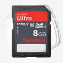 Цена: $ 24. SanDisk SDHC card 8Gb Ultra Карта памяти