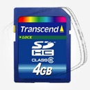 Цена: $ 12. Transcend SDHC Card 4 GB CL6 Карта памяти