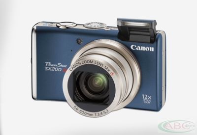 Цена: $ 289. Canon PowerShot SX200 IS Blue Компактный цифровой фотоаппарат