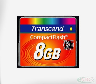 Цена: $ 27. Transcend CF 8 GB (x133) Карта памяти