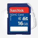 Цена: $ 21. SanDisk SDHC card 16Gb Карта памяти