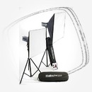 Цена: $ 848. Elinchrom D-Lite 2 (вспышка-2,софтбокс-2,стойки-2,кофр-2,синхрошнур-2) 