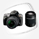 Цена: $ 1059. Sony A380 Kit 18-55+55-200 Цифровой зеркальный фотоаппарат