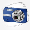 Цена: $ 194. Olympus Mju -840 ocean blue Компактный цифровой фотоаппарат