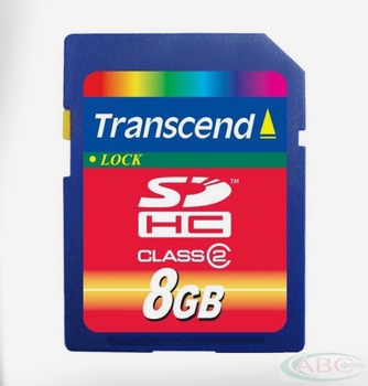 Цена: $ 11. Transcend SDHC Card 8 GB CL2 Карта памяти