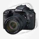 Цена: $ 2179. Canon EOS 7D kit 18-135 IS+фотоучебник Цифровой зеркальный фотоаппарат