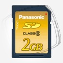 Цена: $ 16. Panasonic SD 2Gb Class 6 