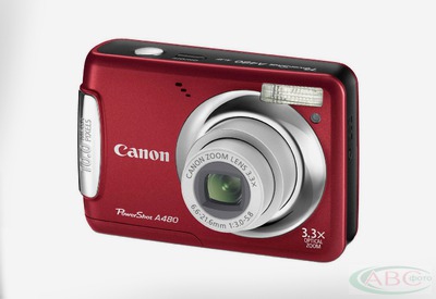 Цена: $ 107. Canon PowerShot A480 Red Компактный цифровой фотоаппарат