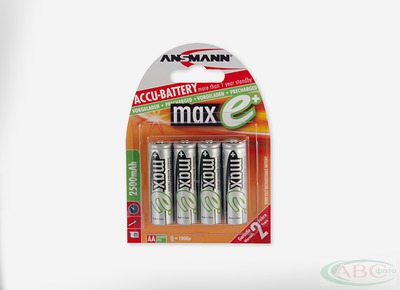 Цена: $ 6. Ansmann 2500 mah maxE (за 1шт) Аккумулятор