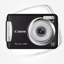 Цена: $ 115. Canon PowerShot A480 Black+SD 2Gb Компактный цифровой фотоаппарат