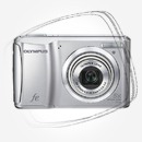 Цена: $ 116. Olympus FE-47 Silver Компактный цифровой фотоаппарат