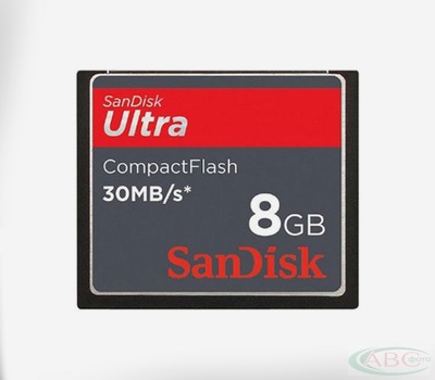 Цена: $ 32. SanDisk CF card 8 Gb Ultra Карта памяти