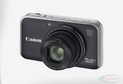 Цена: $ 228. Canon PowerShot SX210 IS Black Компактный цифровой фотоаппарат