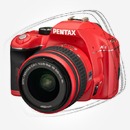 Цена: $ 729. Pentax K-x kit DA 18-55 Red Цифровой зеркальный фотоаппарат