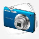 Цена: $ 149. Nikon Coolpix S3000 Blue Компактный цифровой фотоаппарат