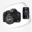 Цена: $ 739. Canon EOS 450D Kit 18-55+75-300 DC+сумка Canon EOS bag+фотоучебник Цифровой зеркальный фотоаппарат