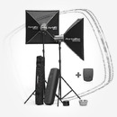 Цена: $ 1042. Elinchrom D-Lite-it 4 (вспышка-2,софтбокс-2,стойки-2,кофр-2,синхрошнур-2) Осветитель