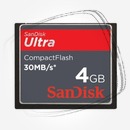 Цена: $ 22. SanDisk CF card 4 Gb Ultra Карта памяти