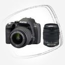 Цена: $ 829. Pentax K-r kit DA L 18-55 + 50-200 Black Цифровой зеркальный фотоаппарат