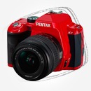 Цена: $ 659. Pentax K-r kit DA L 18-55 Red +чехол Pentax Цифровой зеркальный фотоаппарат