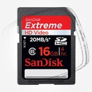 Цена: $ 49. SanDisk SDHC Extreme Video HD 16Gb Карта памяти