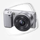 Цена: $ 589. Sony NEX-5 16mm Kit Silver Компактный цифровой фотоаппарат