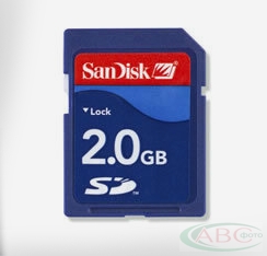 Цена: $ 10. SanDisk SD card 2Gb Карта памяти