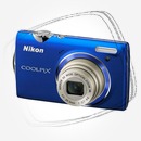 Цена: $ 167. Nikon Coolpix S5100 Blue Компактный цифровой фотоаппарат