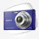 Цена: $ 133. Sony Cyber-shot DSC-W530 Blue Компактный цифровой фотоаппарат