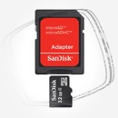 Цена: $ 61. SanDisk MicroSDHC card 32GB+adapter Карта памяти