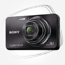 Цена: $ 207. Sony Cyber-shot DSC-W580 Black Компактный цифровой фотоаппарат