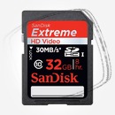 Цена: $ 65. SanDisk SDHC Extreme Video HD 32Gb Карта памяти