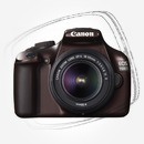 Цена: $ 579. Canon EOS 1100D Kit 18-55 IS II Brown Цифровой зеркальный фотоаппарат