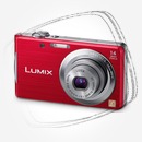 Цена: $ 133. Panasonic Lumix DMC-FS16 Red Компактный цифровой фотоаппарат