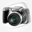 Цена: $ 265. Olympus SP-800 UZ Titanium Silver Компактный цифровой фотоаппарат