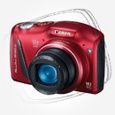 Цена: $ 215. Canon PowerShot SX150 IS Red Компактный цифровой фотоаппарат