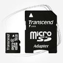 Цена: $ 30. Transcend microSDHC 16 GB card Class 6+SD adapter Карта памяти