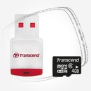 Цена: $ 9. Transcend microSDHC 4 GB card Class 6+RDP3 Cardreader Карта памяти