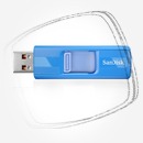 Цена: $ 13. SanDisk Cruzer 8GB Blue USB флэш накопитель