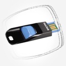 Цена: $ 13. SanDisk Cruzer Edge 8GB Blue USB флэш накопитель