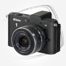 Цена: $ 883. Nikon 1 V1 10-30mm f/3.5-5.6 VR Black Компактный цифровой фотоаппарат
