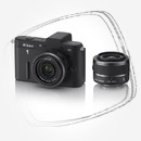 Цена: $ 1039. Nikon 1 V1 10-30mm VR+10mm f/2.8 Black Компактный цифровой фотоаппарат