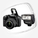 Цена: $ 675. Pentax K-r kit DA L 18-55 Black (вспышка Pentax AF200+чехол Pentax в подарок) Цифровой зеркальный фотоаппарат