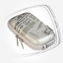 Цена: $ 14. Riva Чехол жёсткий Riva 7023 Silver newspaper Чехол