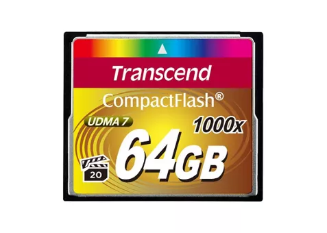Фото: Transcend CF 64 GB 1000x (TS64GCF1000)