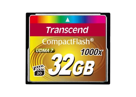 Фото: Transcend CF 32 GB 1000x (TS32GCF1000)
